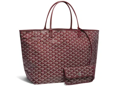 Pre-owned Goyard Women's  Saint Louis Tote Gm In Bordeaux