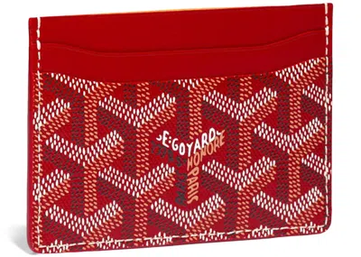 Pre-owned Goyard Women's  Saint Sulpice In Red