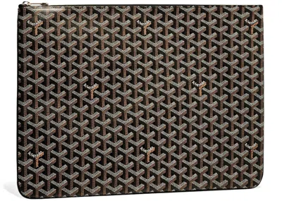 Pre-owned Goyard Women's  Senat Pouch Gm In Black
