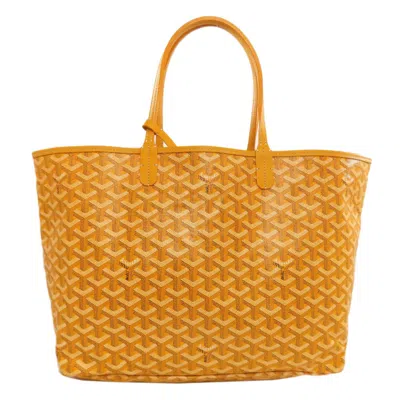 Pre-owned Goyard Yellow Pvc Pouch Tote Bag ()