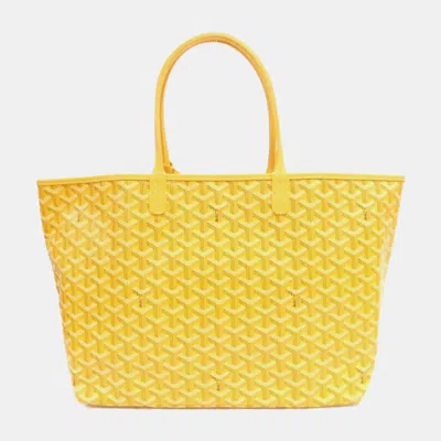 Pre-owned Goyard Saint Louis Pm Ama Louis Bag In Yellow