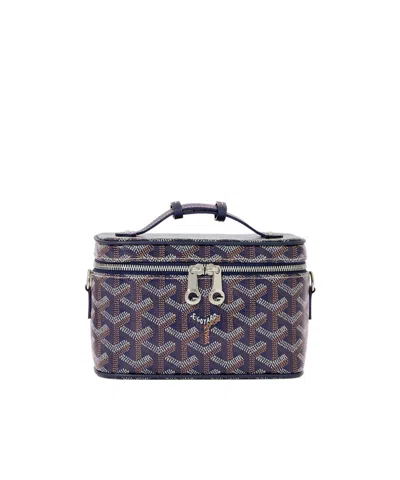 Goyard Zippered Cosmetic Bag In Black