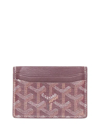 Pre-owned Goyard Ine 4-slot Logo Card Holder (authentic Pre-loved)