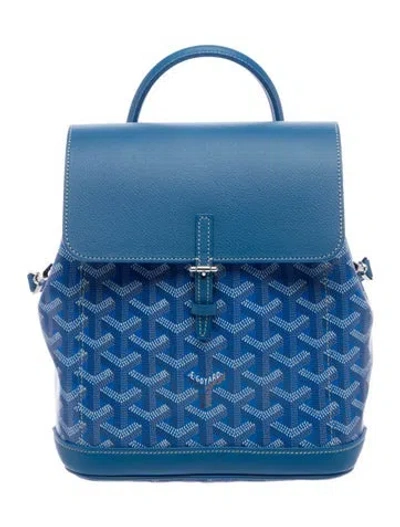 Pre-owned Goyard Ine Alpin Mini 2024 In Blue
