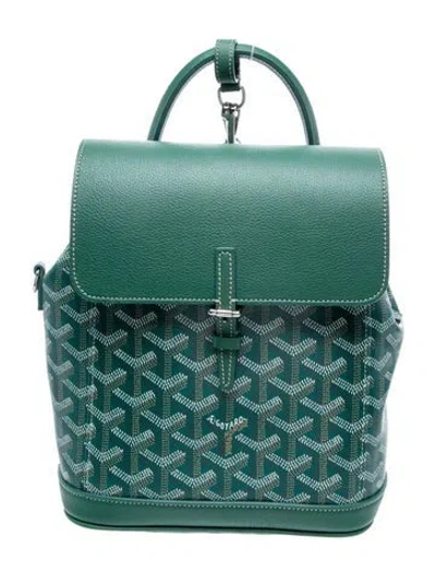 Pre-owned Goyard Ine Alpin Mini 2024 In Green