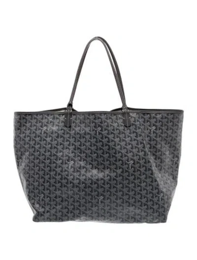 Pre-owned Goyard Ine Anjou Pm In Gray