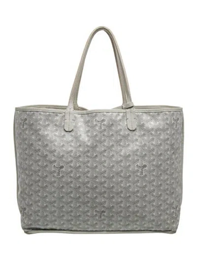 Pre-owned Goyard Ine Anjou Pm In White