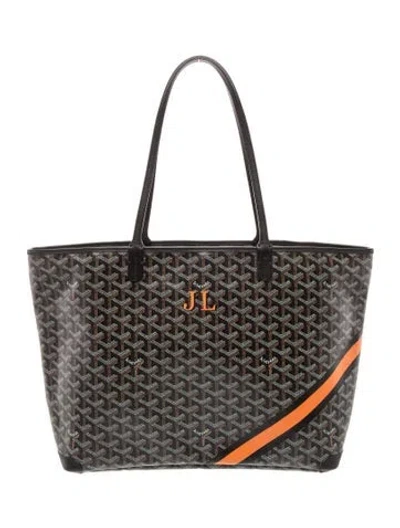 Pre-owned Goyard Ine Artois Mm In Black