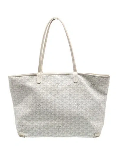 Pre-owned Goyard Ine Artois Mm In White