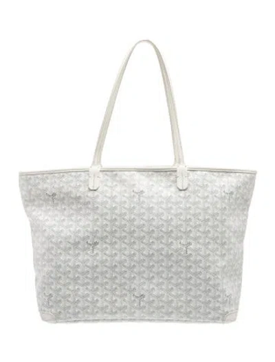 Pre-owned Goyard Ine Artois Mm In White