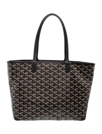 Pre-owned Goyard Ine Artois Pm In Black