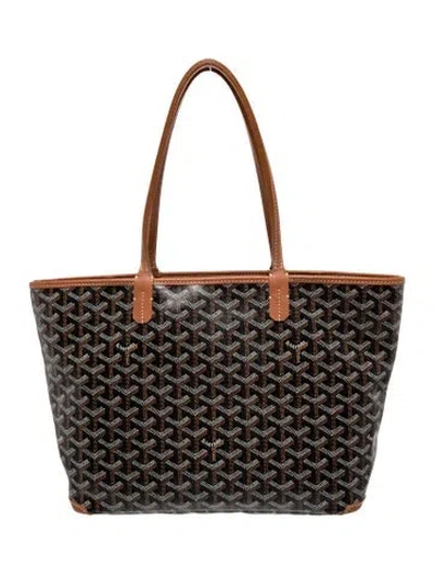 Pre-owned Goyard Ine Artois Pm In Black