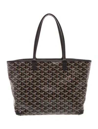 Pre-owned Goyard Ine Artois Pm In Black