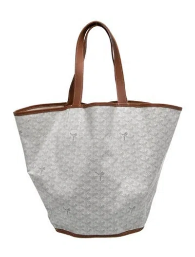 Pre-owned Goyard Ine Belharra In White