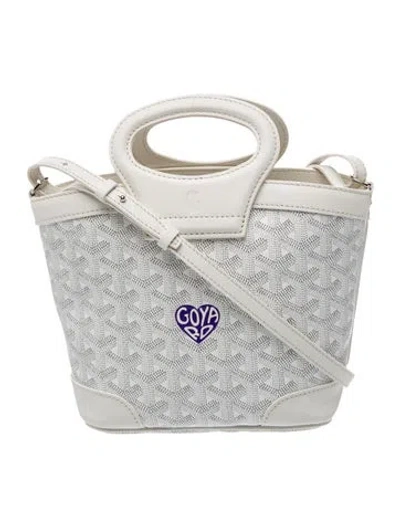 Pre-owned Goyard Ine Beluga Mini 2025 In White