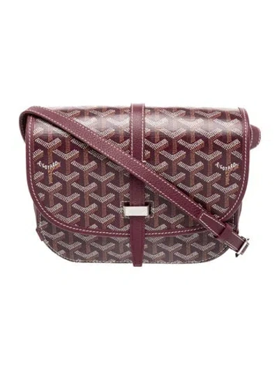Pre-owned Goyard Ine Belvedere Ii Pm 2023 In Burgundy