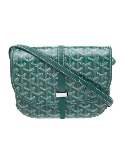 Pre-owned Goyard Ine Belvedere Ii Pm 2023 In Green