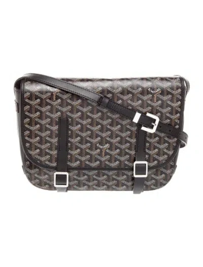 Pre-owned Goyard Ine Belvedere Mm In Black