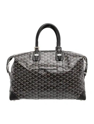Pre-owned Goyard Ine Boeing 45 In Brown