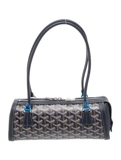 Pre-owned Goyard Ine Bonbonnière 2025 W/ Tags In Blue