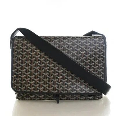 Pre-owned Goyard Ine Captien Mm In Black