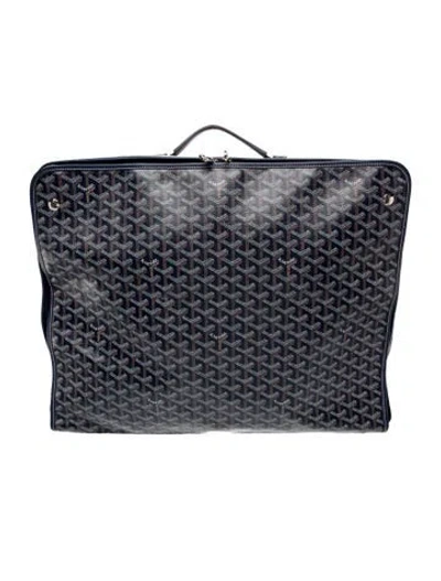 Pre-owned Goyard Ine Caravelle 50 In Blue