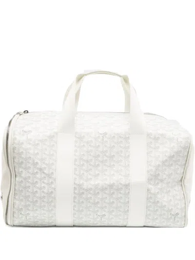 Pre-owned Goyard Ine Coated-canvas Pet Carrier