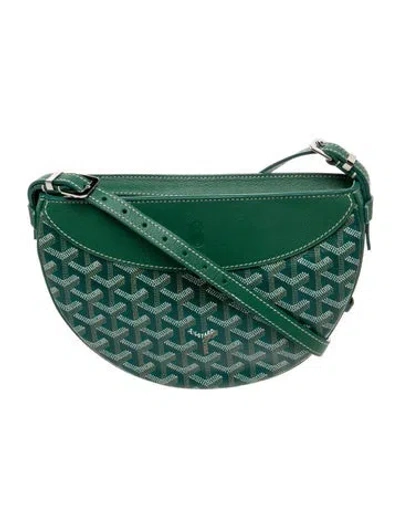Pre-owned Goyard Ine Hirondelle In Green