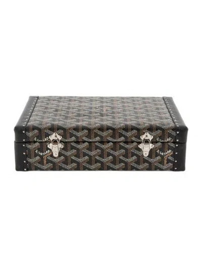 Pre-owned Goyard Ine Jewelry Box In Multi