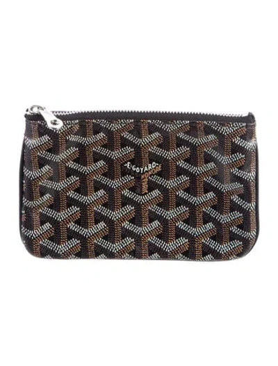 Pre-owned Goyard Ine Mini Senat In Black