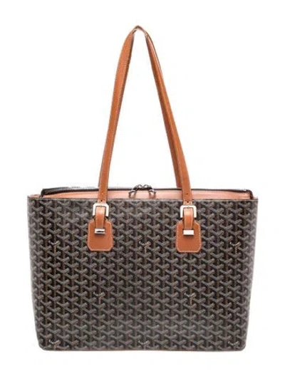 Pre-owned Goyard Ine Okinawa Gm In Black