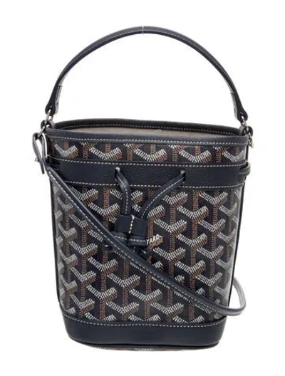 Pre-owned Goyard Ine Petit Flot W/ Tags In Blue