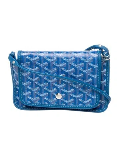 Pre-owned Goyard Ine Plumet 2023 W/ Tags In Blue