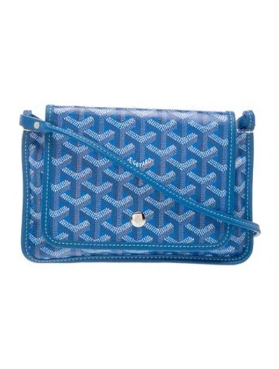 Pre-owned Goyard Ine Plumet 2024 W/ Tags In Blue