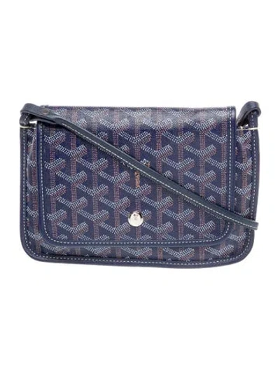 Pre-owned Goyard Ine Plumet In Blue