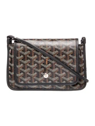 Pre-owned Goyard Ine Plumet In Brown