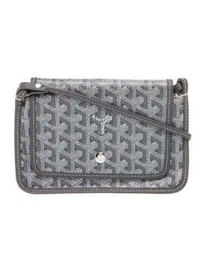 Pre-owned Goyard Ine Plumet In Gray