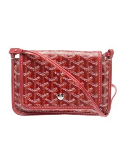 Pre-owned Goyard Ine Plumet In Red