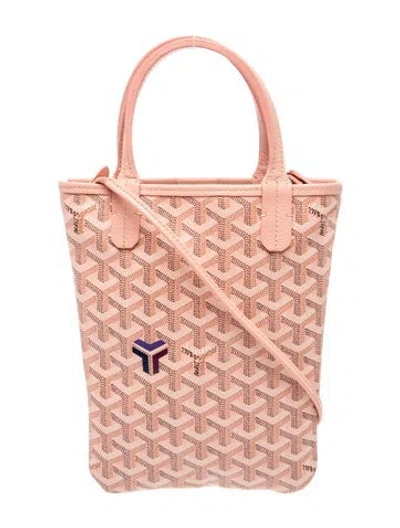 Pre-owned Goyard Ine Poitiers In Pink