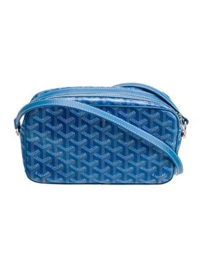 Pre-owned Goyard Ine Sac Capvert In Blue