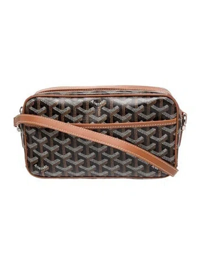 Pre-owned Goyard Ine Sac Capvert Small In Brown