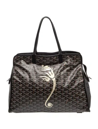 Pre-owned Goyard Ine Sac Hardy Pm In Black