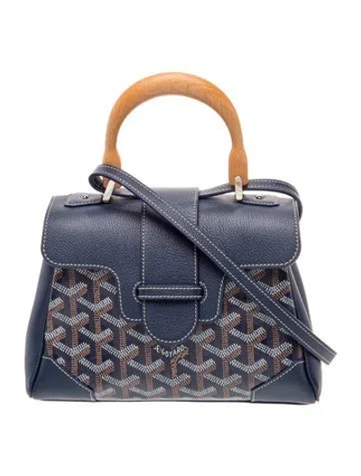 Pre-owned Goyard Ine Saigon Mini 2023 In Blue