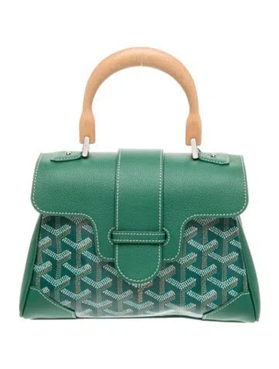 Pre-owned Goyard Ine Saigon Mini 2023 In Green