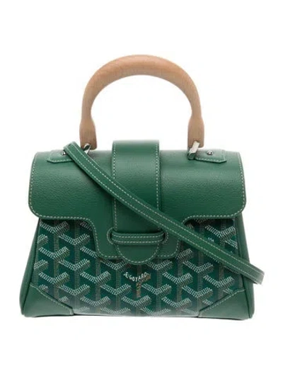 Pre-owned Goyard Ine Saigon Mini 2024 In Green