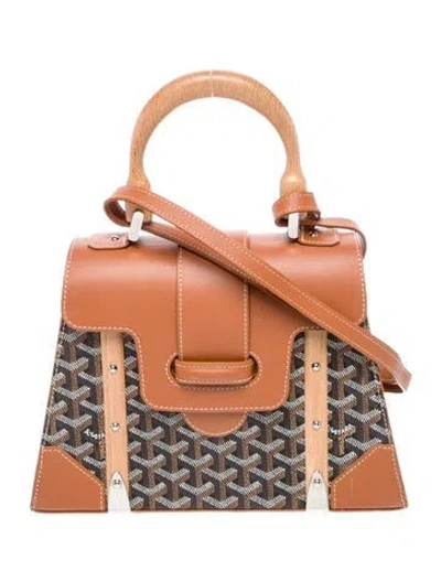 Pre-owned Goyard Ine Saigon Pm 2023 In Yellow