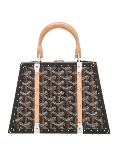 Pre-owned Goyard Ine Saigon Trunk Mini 2023 In Multi