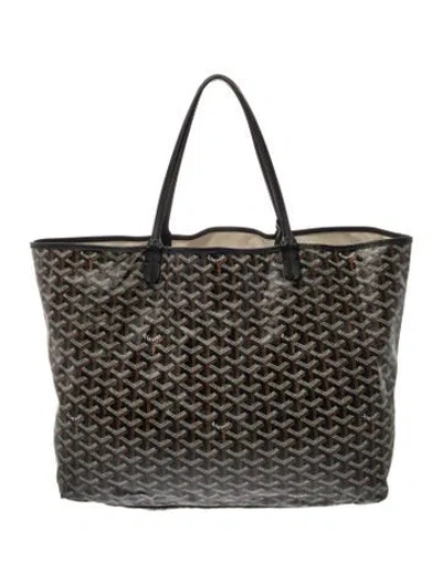 Pre-owned Goyard Ine Saint Louis Gm In Black