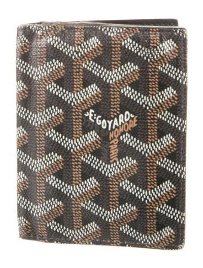 Pre-owned Goyard Ine Saint Pierre Card Holder Ine Card Holder In Multi