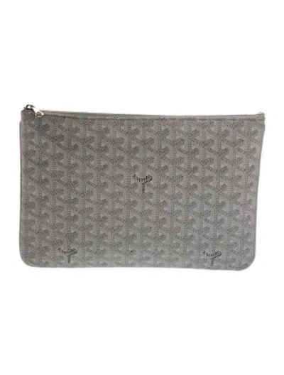 Pre-owned Goyard Ine Senat Mm In White
